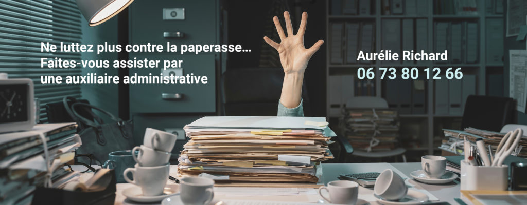 Faites vous assister par une auxiliaire administrative